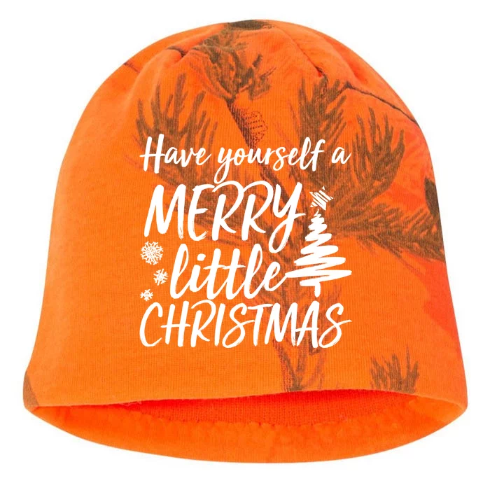 Have Yourself A Merry Little Christmas Kati - Camo Knit Beanie