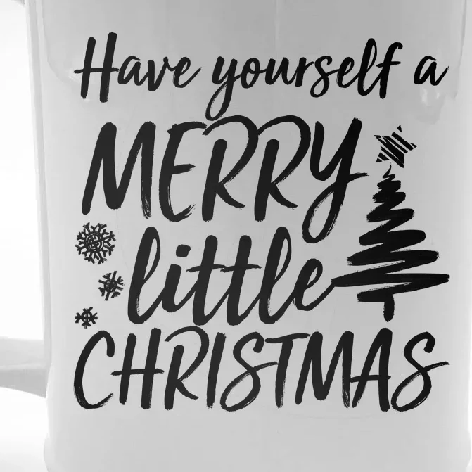 Have Yourself A Merry Little Christmas Front & Back Beer Stein