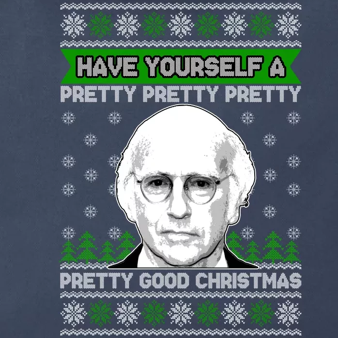 Have Yourself A Pretty Good Christmas Ugly Christmas Sweater Zip Tote Bag