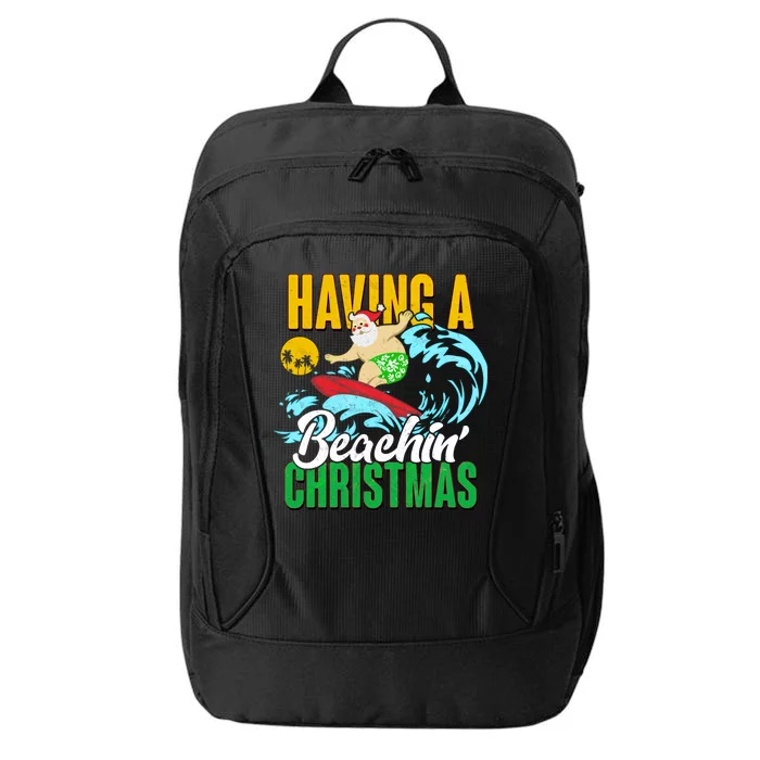 Having A Beachin' Christmas City Backpack