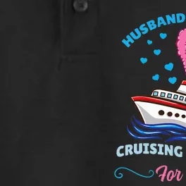 Husband And Wife Cruising Partners for Life Dry Zone Grid Performance Polo