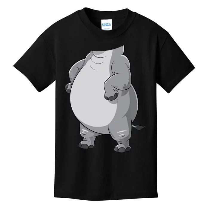 Hippo Adult Women Hippopotamus Costume Kids T-Shirt