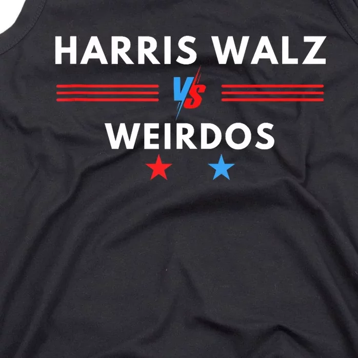 Harris And Walz Vs Weirdos (Trump Vance) 2024 Funny Tank Top