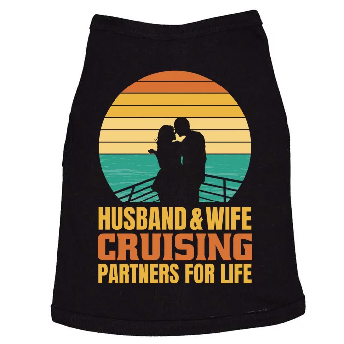 Husband And Wife Cruising Partners For Life Doggie Tank