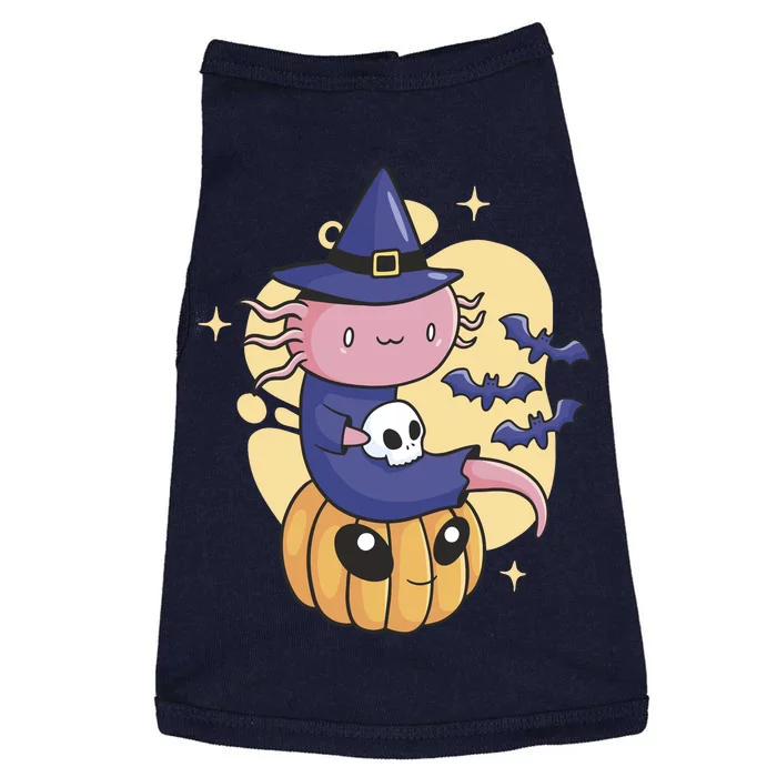 Halloween Axolotl Witch Cute Doggie Tank