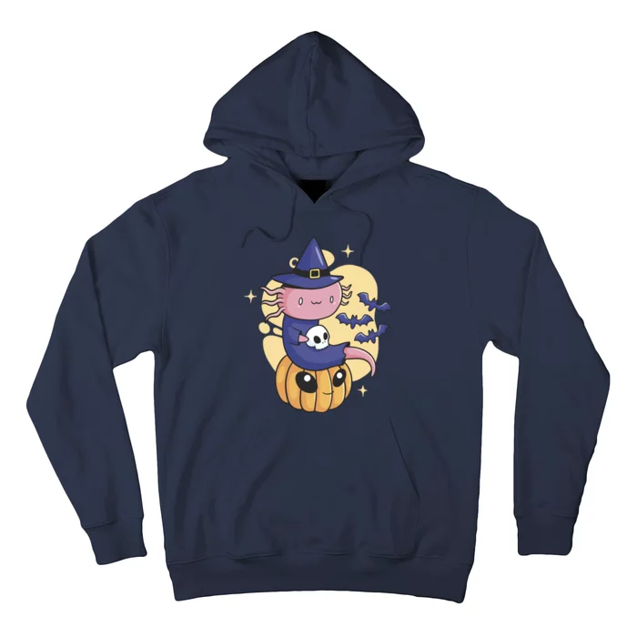 Halloween Axolotl Witch Cute Hoodie