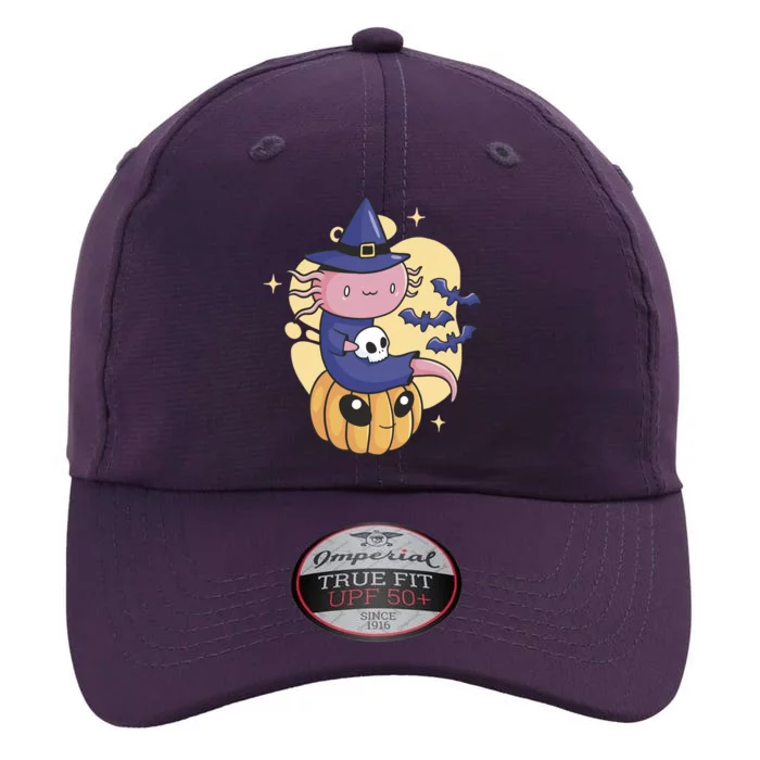 Halloween Axolotl Witch Cute The Original Performance Cap