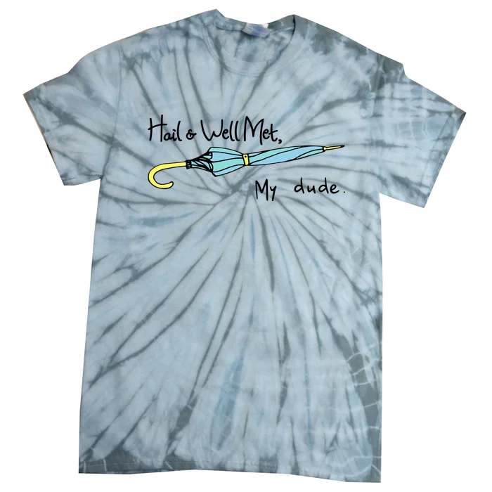 Hail And Well Met My Dude Fun Tie-Dye T-Shirt