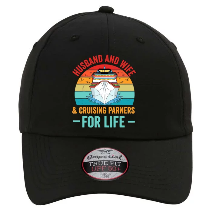 Husband and Wife Cruise Partners For Life Cruising Funny The Original Performance Cap