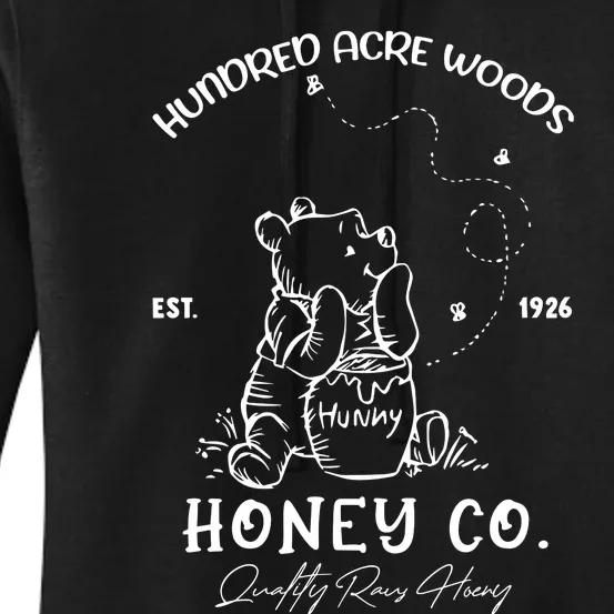 Hundred Acre Woods Honey Co The Pooh Est 1926 Women's Pullover Hoodie