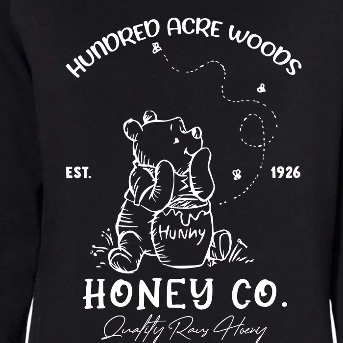 Hundred Acre Woods Honey Co The Pooh Est 1926 Womens California Wash Sweatshirt