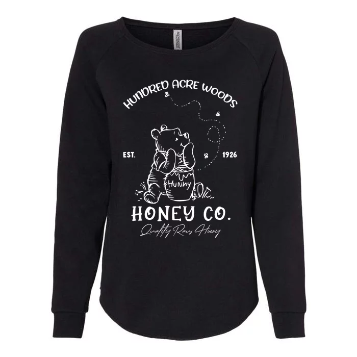 Hundred Acre Woods Honey Co The Pooh Est 1926 Womens California Wash Sweatshirt