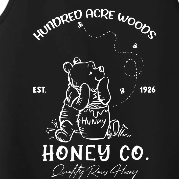 Hundred Acre Woods Honey Co The Pooh Est 1926 Performance Tank