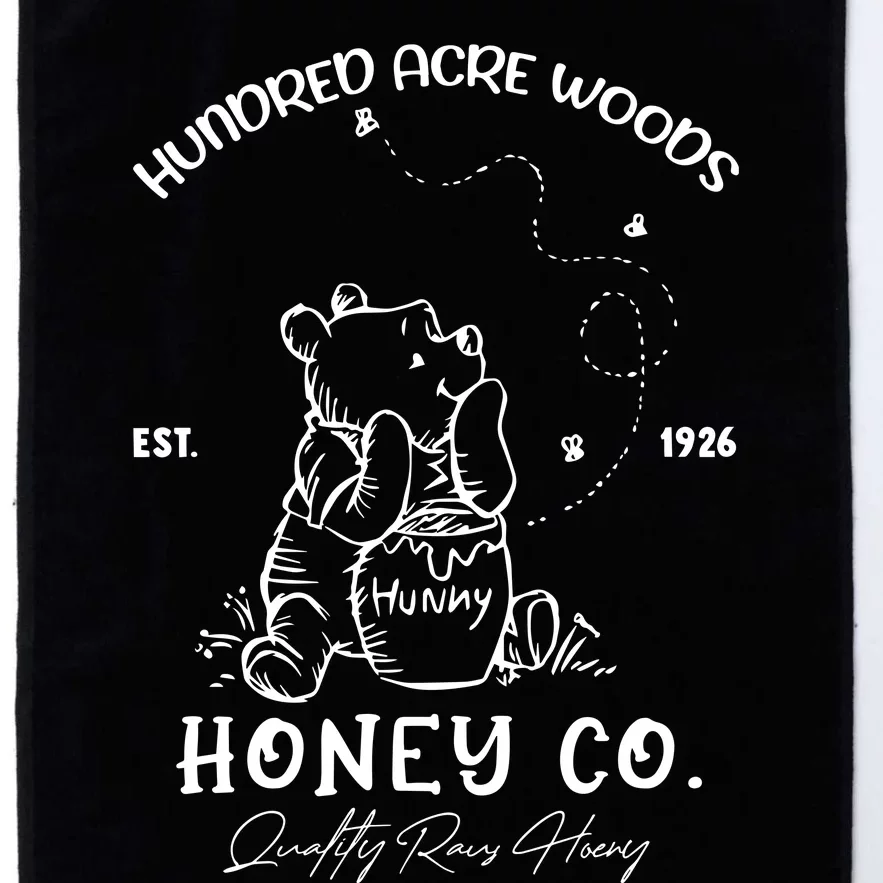 Hundred Acre Woods Honey Co The Pooh Est 1926 Platinum Collection Golf Towel