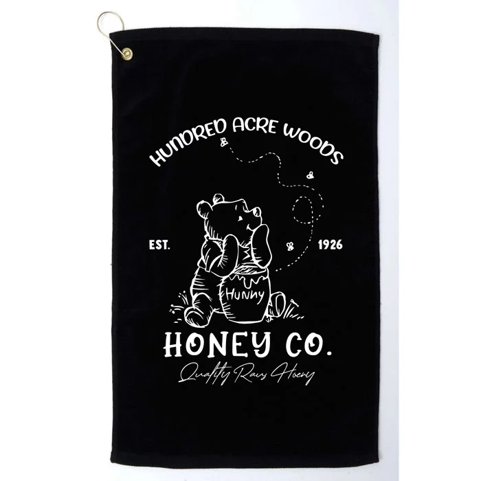 Hundred Acre Woods Honey Co The Pooh Est 1926 Platinum Collection Golf Towel