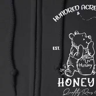 Hundred Acre Woods Honey Co The Pooh Est 1926 Full Zip Hoodie