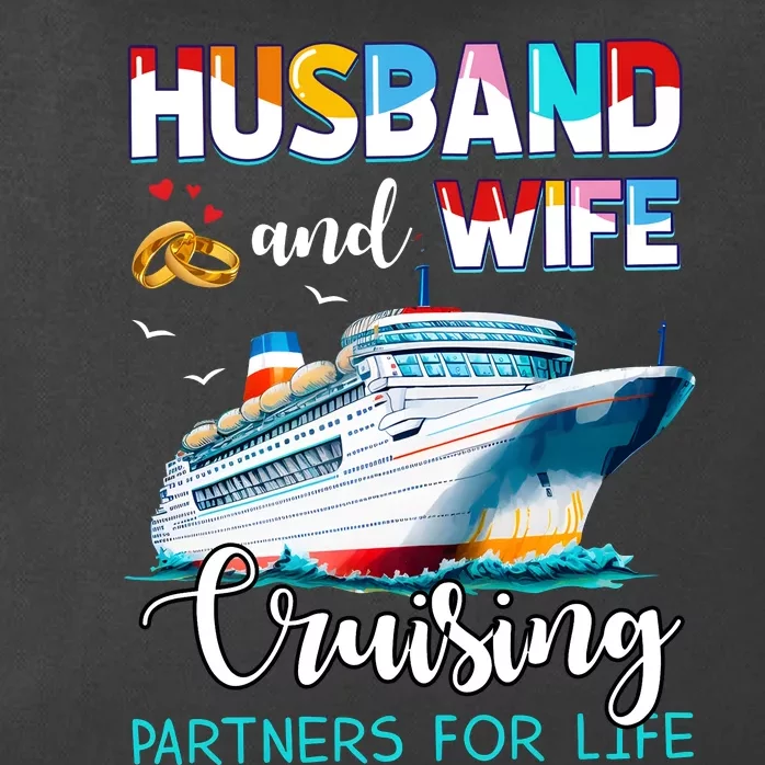 Husband And Wife Couple Cruising Partners For Life Zip Tote Bag