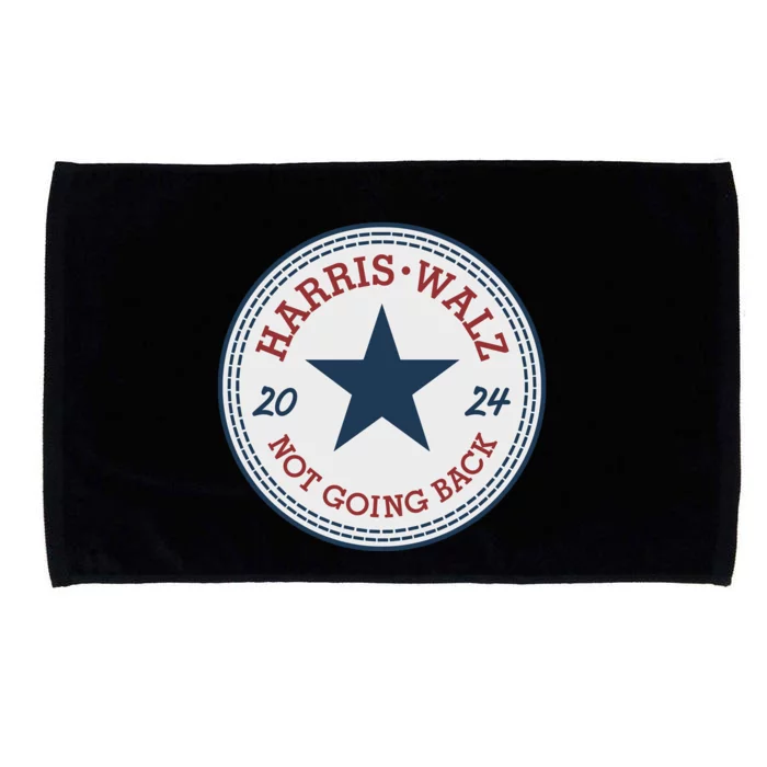 Harris And Walz We Are Not Going Back Microfiber Hand Towel