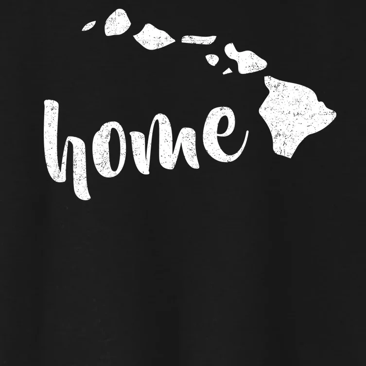 Hawaii Home State Women's Crop Top Tee