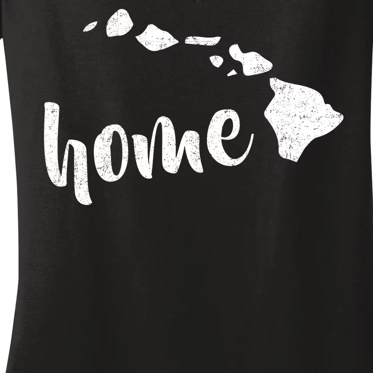 Hawaii Home State Women's V-Neck T-Shirt