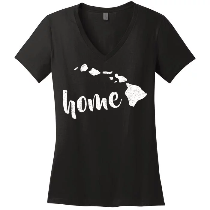 Hawaii Home State Women's V-Neck T-Shirt