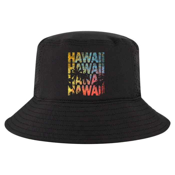 Hawaii Logo Cool Comfort Performance Bucket Hat