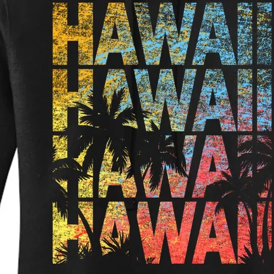 Hawaii Logo Women's Pullover Hoodie