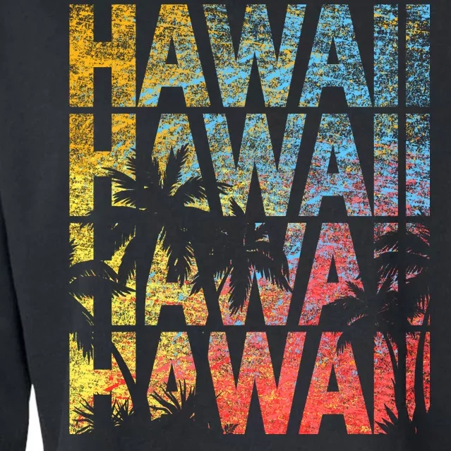 Hawaii Logo Cropped Pullover Crew