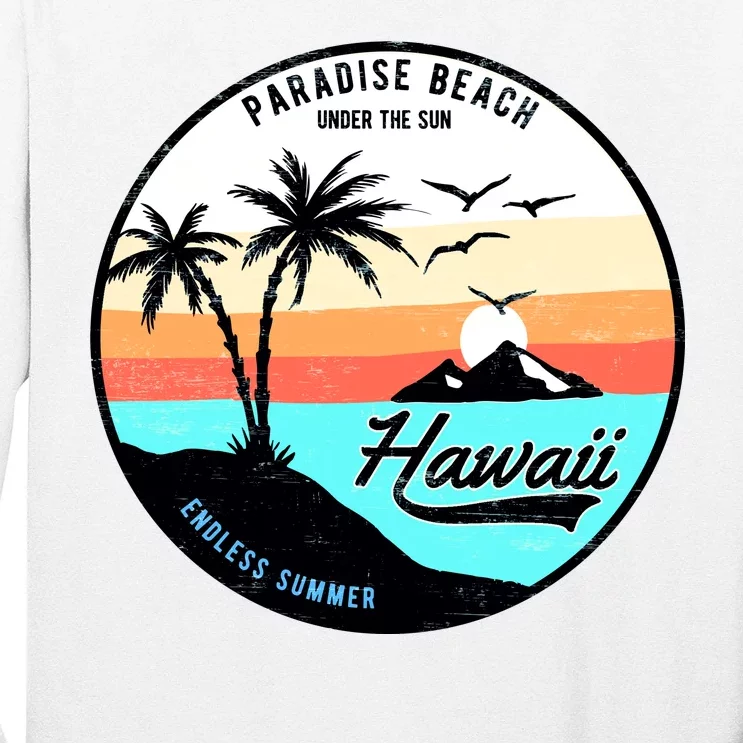 Hawaii Paradise Beach Long Sleeve Shirt