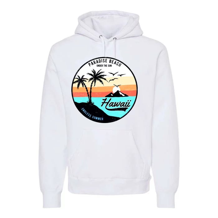 Hawaii Paradise Beach Premium Hoodie