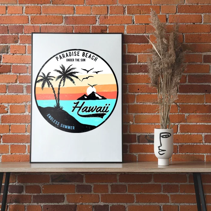 Hawaii Paradise Beach Poster