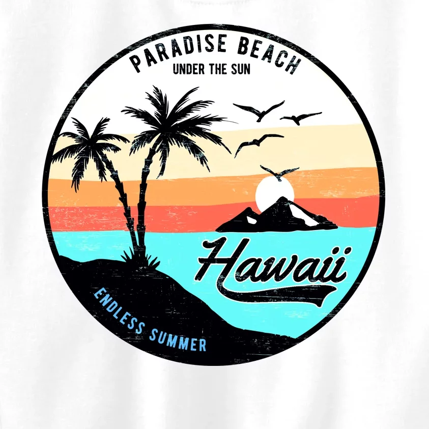 Hawaii Paradise Beach Kids Sweatshirt