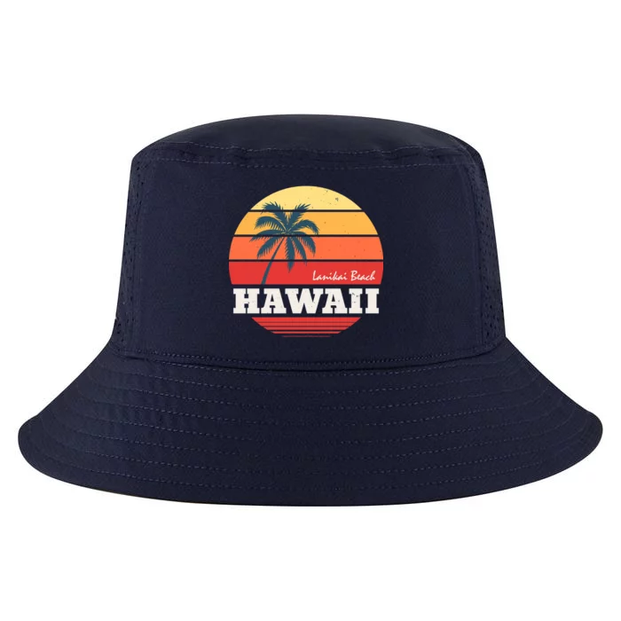 Hawaii Retro Circle Cool Comfort Performance Bucket Hat