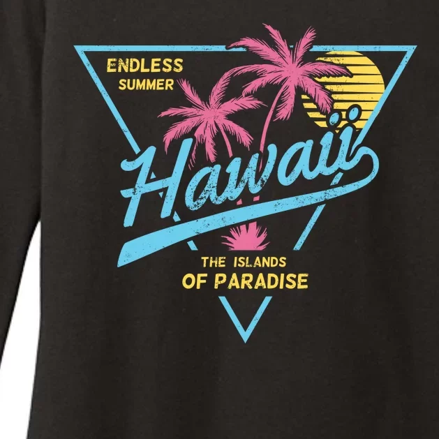 Hawaii Retro Classic Womens CVC Long Sleeve Shirt