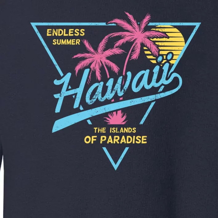 Hawaii Retro Classic Toddler Sweatshirt