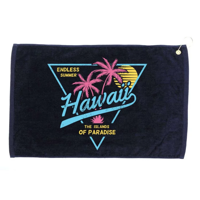 Hawaii Retro Classic Grommeted Golf Towel