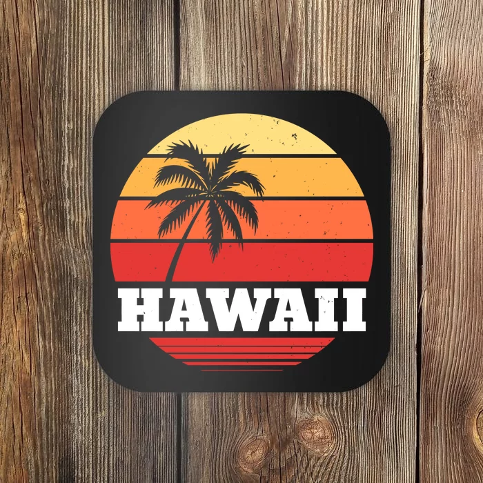 Hawaii Retro Sun Coaster