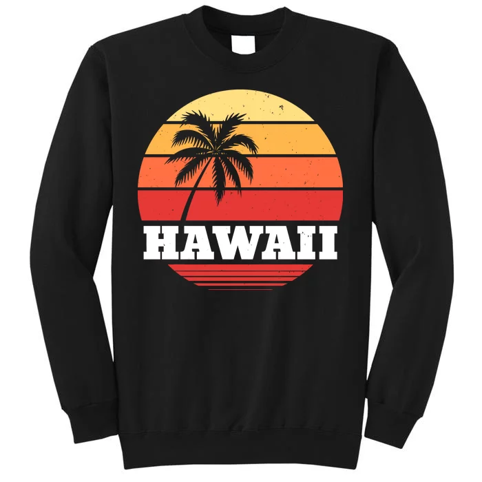 Hawaii Retro Sun Tall Sweatshirt