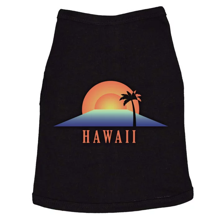 Hawaii Sunrise Logo Doggie Tank