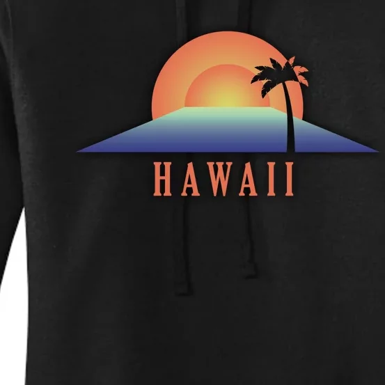 Hawaii Sunrise Logo Women's Pullover Hoodie