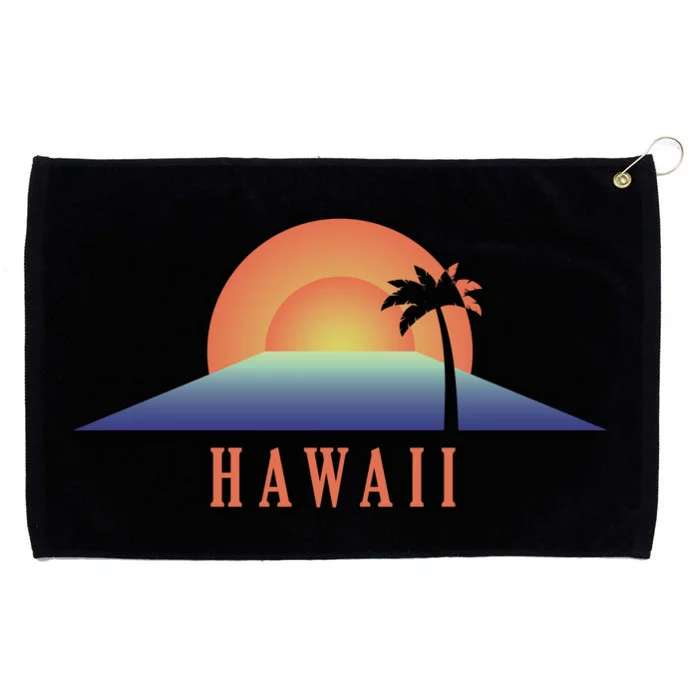 Hawaii Sunrise Logo Grommeted Golf Towel