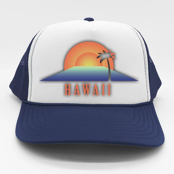 Hawaii Sunrise Logo Trucker Hat