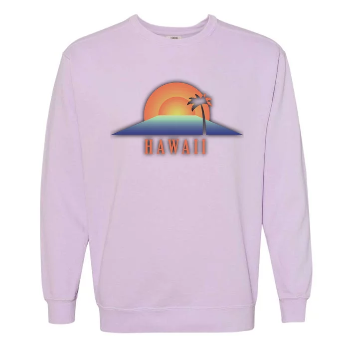 Hawaii Sunrise Logo Garment-Dyed Sweatshirt