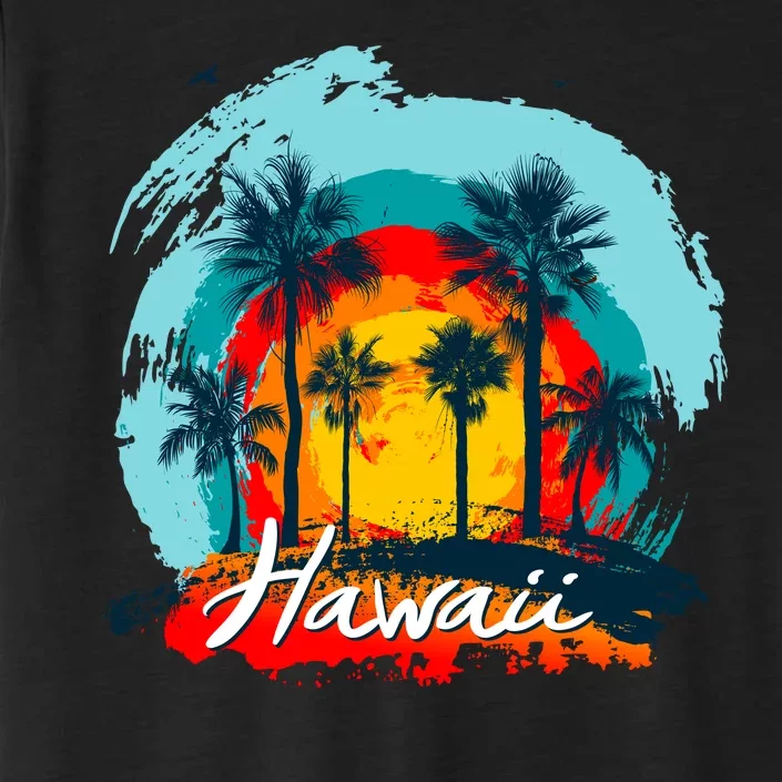 Hawaii Tropical Sunset ChromaSoft Performance T-Shirt