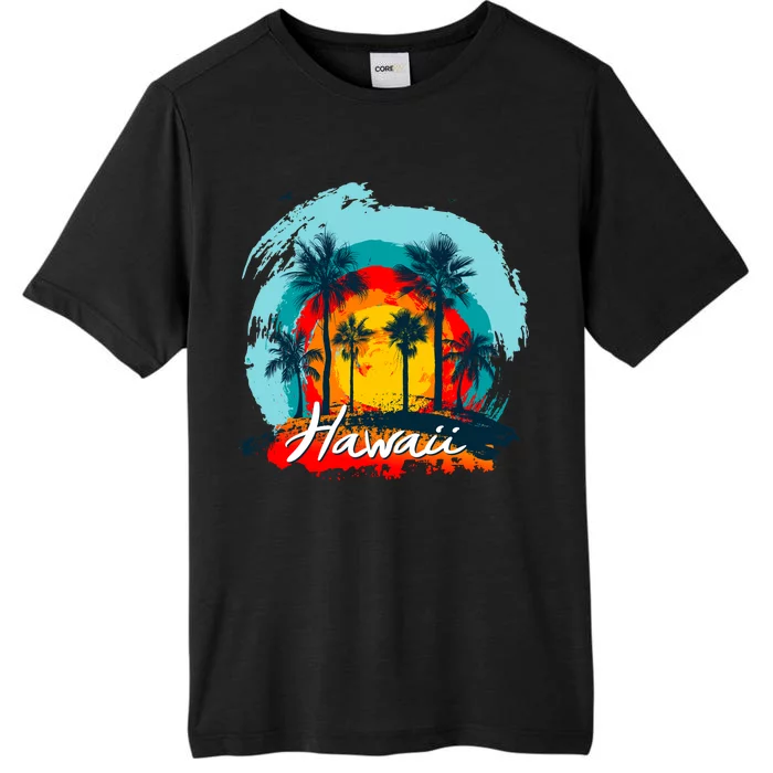 Hawaii Tropical Sunset ChromaSoft Performance T-Shirt