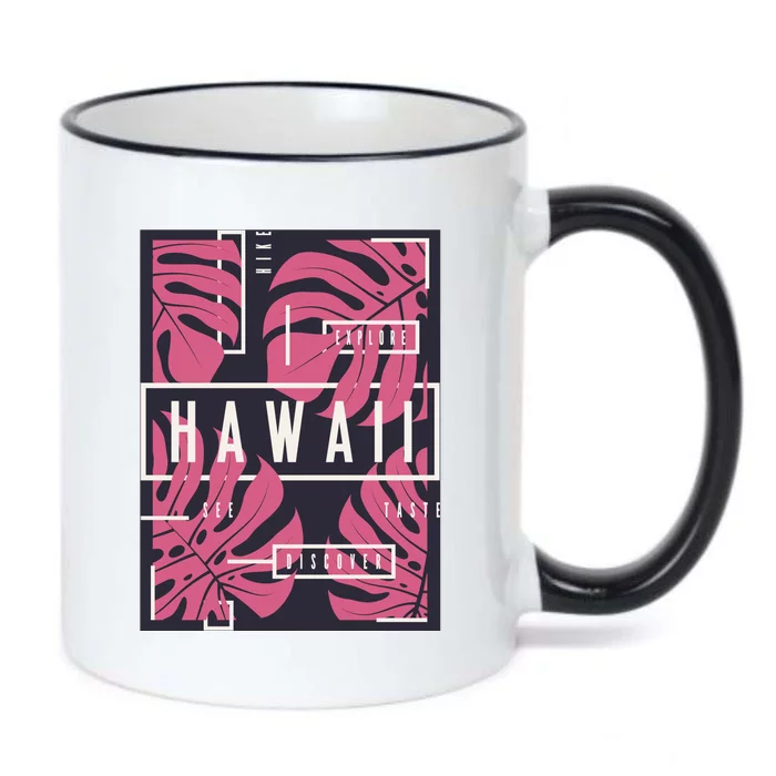 Hawaii Vibes Classic Black Color Changing Mug