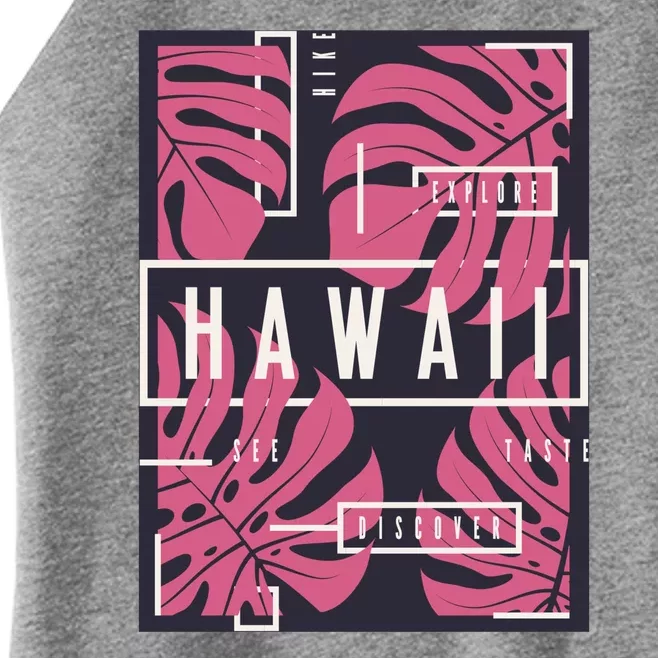 Hawaii Vibes Classic Women’s Perfect Tri Rocker Tank