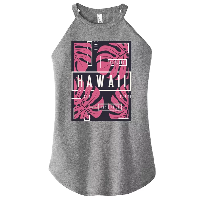 Hawaii Vibes Classic Women’s Perfect Tri Rocker Tank