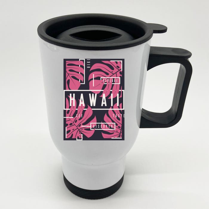 Hawaii Vibes Classic Front & Back Stainless Steel Travel Mug