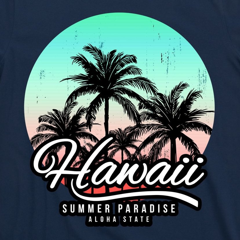 Hawaii Vintage Logo T-Shirt